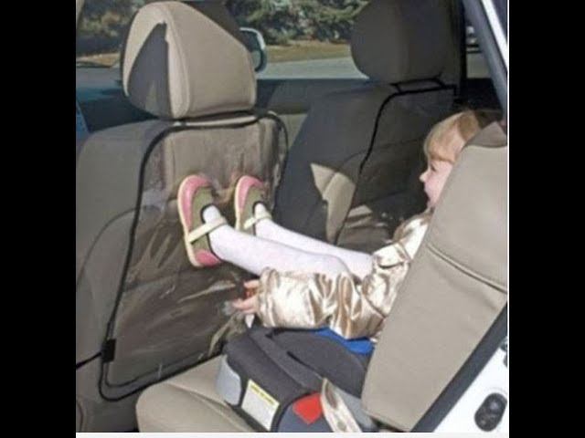 Защитный чехол сиденья от ног в машину смотреть онлайн