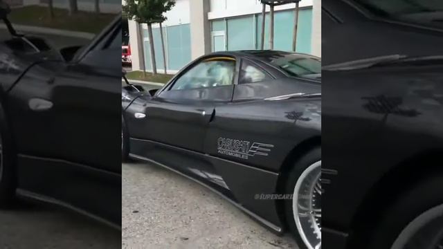 $4 Million PAGANI ZONDA F Clubsport with a V12 7.3L engine | 1 of 25 in the world. смотреть онлайн