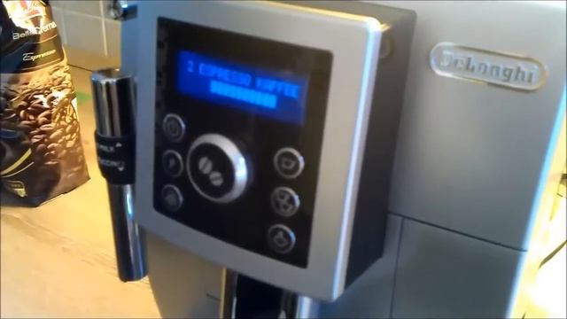 Erststart Start up DeLonghi ECAM 23.420 SB Kaffeevollautomat Cappuccino Espresso Zubereitung смотреть онлайн