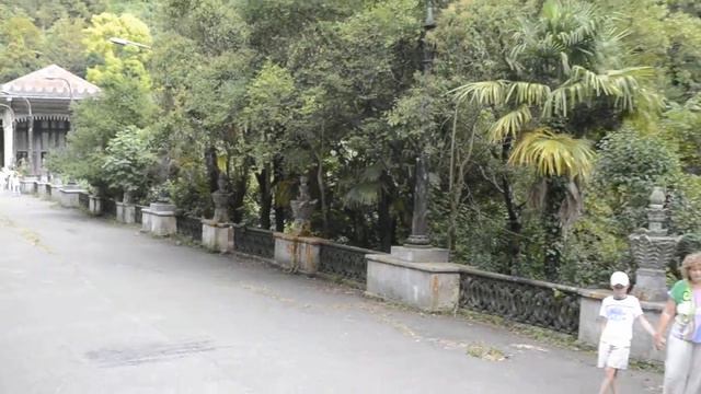 Абхазия, Новый Афон, ж-д. станция смотреть онлайн