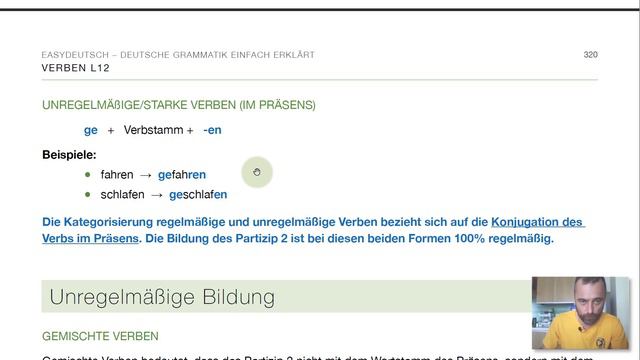 [20] Partizip 2 / Partizip Perfekt - Deutsche Grammatik verstehen смотреть онлайн