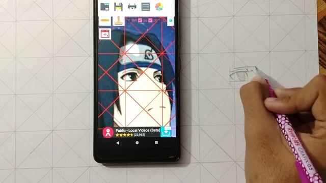 How To Draw Outlines Using Grid Method: Tutorial смотреть онлайн