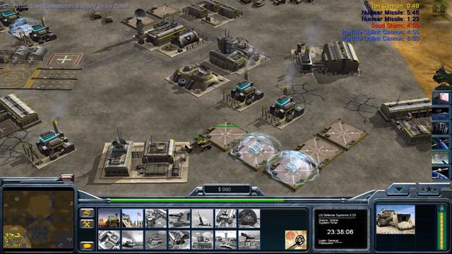 C&C Operation Firestorm: High Tech General vs Airforce General vs Terror General vs Nuke General смотреть онлайн