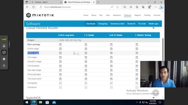 ติดตั้ง MikroTik CHR On ProxMox