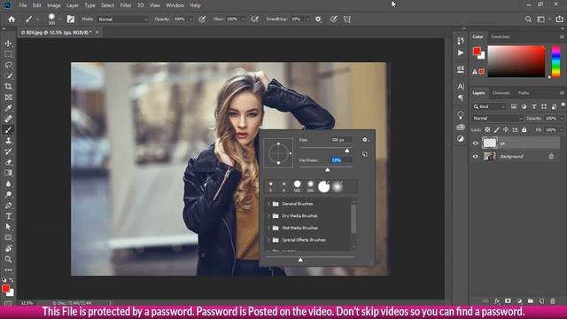 How To Download And Use Digital Painting Photoshop Action ? смотреть онлайн