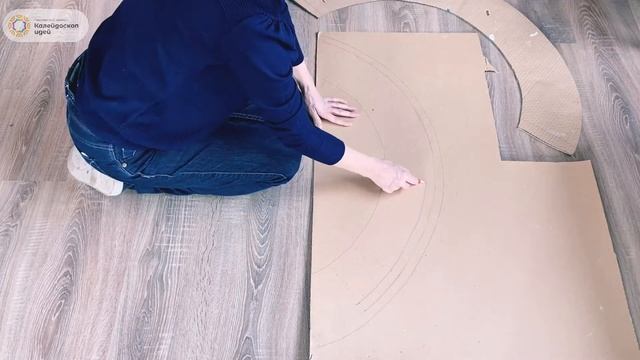 Радуга с облаками из ниток и картона смотреть онлайн