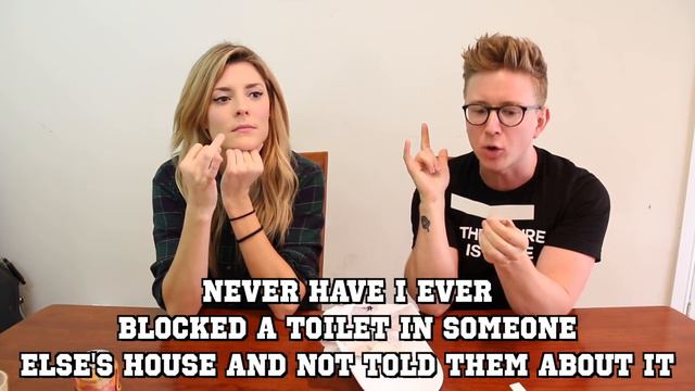 NEVER HAVE I EVER w/ TYLER OAKLEY // Grace Helbig смотреть онлайн
