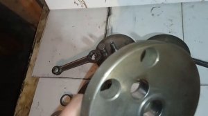 Сборка неприсованого коленвала мотоцикла Ява 634