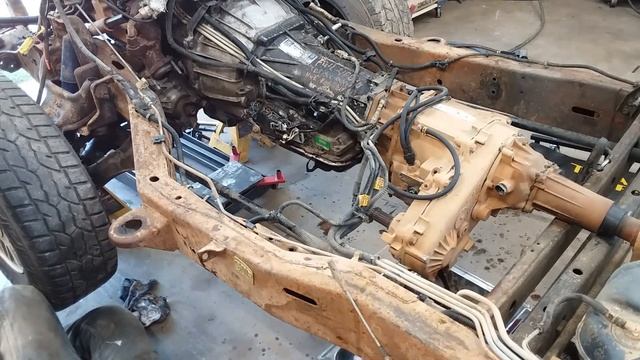 S10 transmission removal. смотреть онлайн