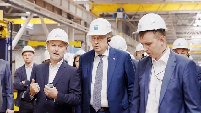 Открытие Балтийского вагоноремонтного завода «Новотранс» смотреть онлайн