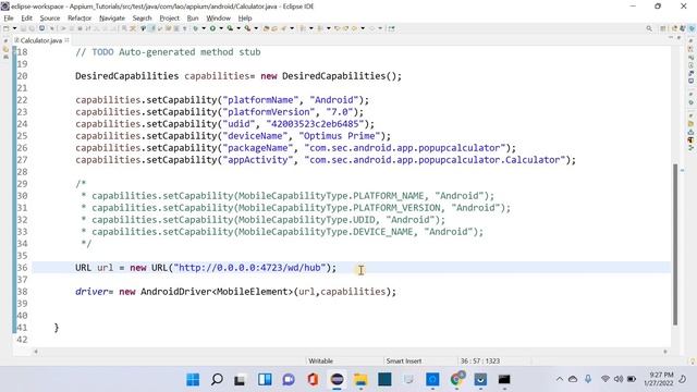 Appium tutorials | 05 | Writing the first Appium code | Android | Tamil смотреть онлайн