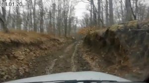 Тест УАЗ Патриота на легком бездорожье.