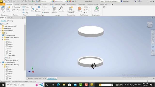 Create adaptive spring in inventor 2023 смотреть онлайн