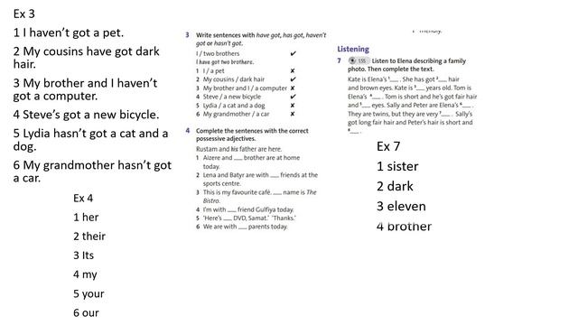 Ағылшын тілі 5 сынып. English Plus Student`s book 52 бет, Workbook 32,33 бет жауаптарымен смотреть онлайн