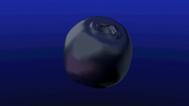 Blueberry 3D Model Print Model смотреть онлайн