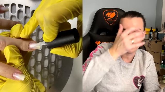 Коррекция гелевый ногтей смотреть онлайн