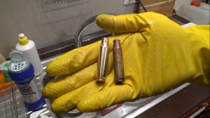 Мою латунные гильзы Как легко отмыть грязные Гильзы 308 Win Чистка гильз RWS