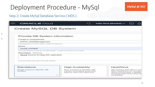 Deployment MDS(MySql) @ Oracle Cloud Infrastructure - Part 01 смотреть онлайн