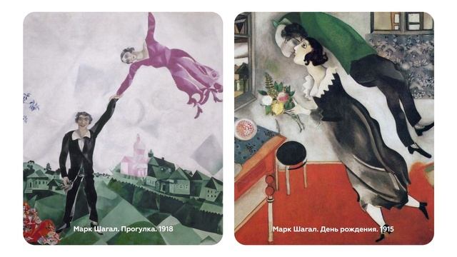 «Над городом» Марка Шагала | Шедевр за 1 минуту смотреть онлайн