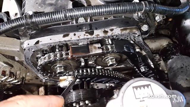 Стук натяжителя цепи Hyundai H-1 2.5d CRDI смотреть онлайн