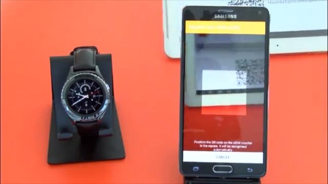 eSIM subscription activation on Samsung Gear S2 - Thales смотреть онлайн