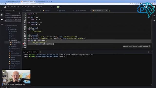 Amazon CodeWhisperer Live Demo смотреть онлайн