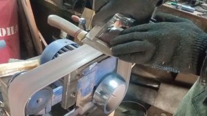 Заточка ножей на гриндере