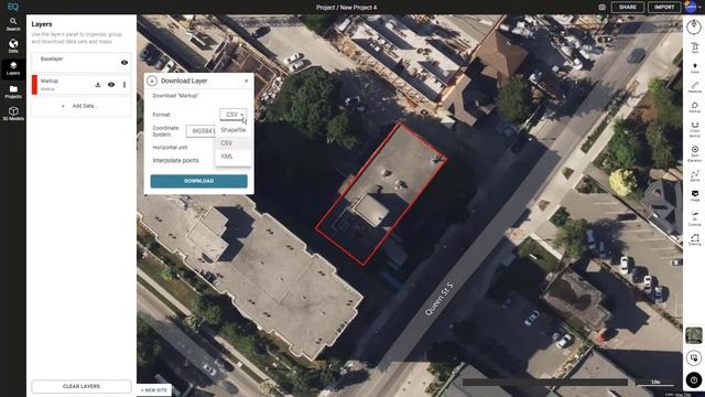 Change shapefile coordinate system using Equator смотреть онлайн