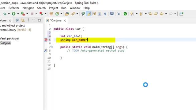 # 4 Java Tutorial for Beginners | Java class and object смотреть онлайн