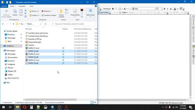 Tutorial Script de ArcGIS: Exportar a pdf en secuencia смотреть онлайн