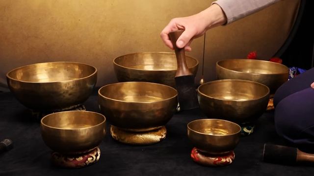Tibetan Singing Bowls With Water, Pure Positive Vibes, Raise Positive Energy, Boost Your Aura
