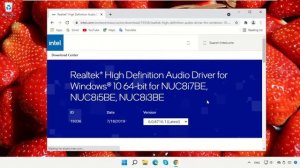 Установите драйверы Realtek HD Audio в Windows 11