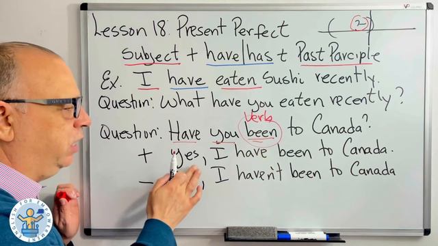 Lesson 18: PRESENT PERFECT смотреть онлайн