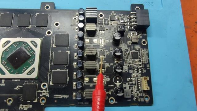 Ремонт видеокарты AMD RX470G. После Грозы. смотреть онлайн