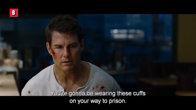 "If it was up to me, I'd just kill you" | Jack Reacher 2 | CLIP смотреть онлайн