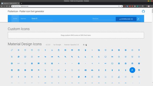 Flutter Custom Icons – Automatic & Manual Way (Icon Font or SVG) смотреть онлайн