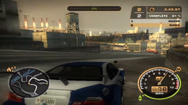 Car game video | Need for Speed most wanted 2005 old version - free tour part 1 | Froxy Fast #gamin смотреть онлайн