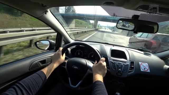 Дорожный тест драйв FORD FIESTA MK7 | Test Drive FORD FIESTA MK7