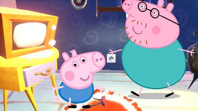 Свинка Пеппа Папу Свина ударило током смотреть онлайн
