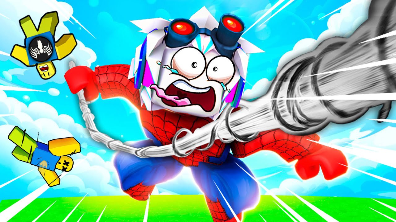 КАК СТАТЬ ЧЕЛОВЕКОМ ПАУКОМ ИЛИ ОСТАТЬСЯ НУБОМ! ЧЕЛЛЕНДЖ ОТ НУБА ДО ПРО! ROBLOX Grappling Hook Obby смотреть онлайн