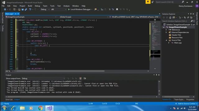 Create image viewer using C++ and Win32 API смотреть онлайн