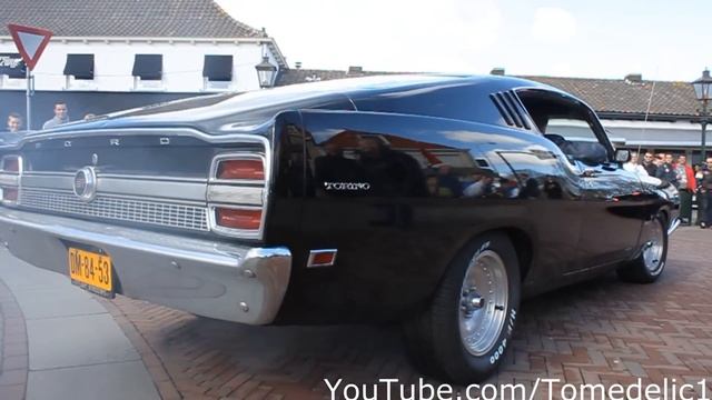 700HP Ford Torino GT Massive Burnout!!!! смотреть онлайн