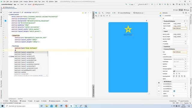 Custom Alert Dialog - Android Studio/JAVA смотреть онлайн