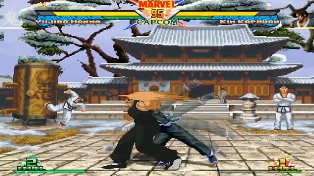Anime MUGEN Baki the Grappler vs King of Fighters. Yujiro Hanma vs Kim Kaphwan смотреть онлайн