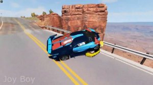 beamng drive accidents on the bridge машины врезаются друг в друга по очереди