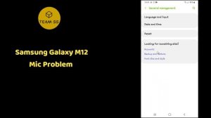 Samsung Galaxy M12 mic Problem | Samsung Microphone not working | Galaxy m12