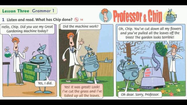 Ep3 - Professor and Chip | What Has Chip Done? | Family and Friends 5 | QKD - HTHT смотреть онлайн