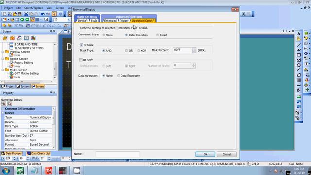 HOW TO DISPLAY DATE AND TIME WITH SECONDS GT Designer смотреть онлайн