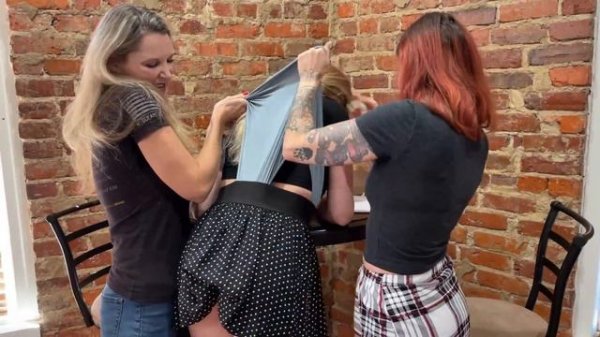 Bad Waitress Wedgies