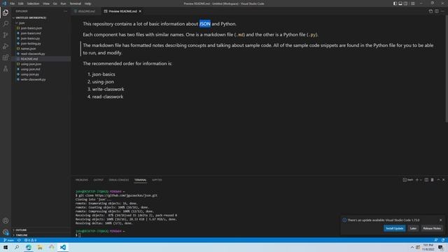 JSON 0 - Introduction and Setup смотреть онлайн